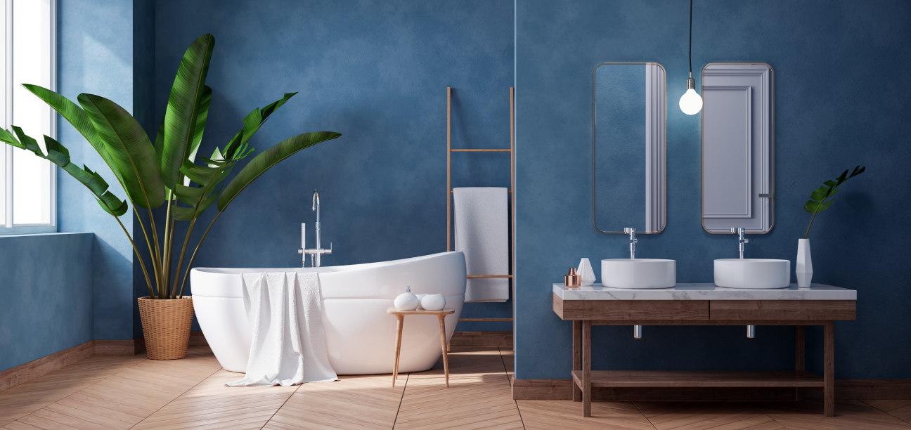 Elevate Elegance: Luxurious Hues for Lavish Baths Living